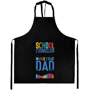 Discover School Counselor Dad School Aprons