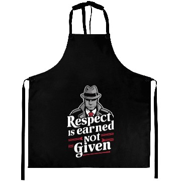 Discover Mobster Gangster Mafia Organized Crime Boss Aprons