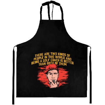 Discover Being a Golf Coach Is Better Funny Golfing Coach H Aprons
