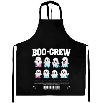 Discover Boo Crew - Halloween Cute Ghost Aprons