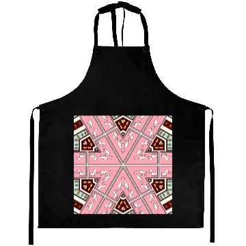 Discover eyes on nature mandala Aprons
