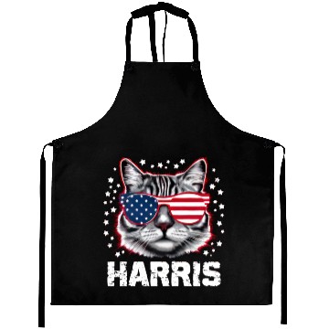 Discover Kamala Harris for President 2024 Aprons | Funny