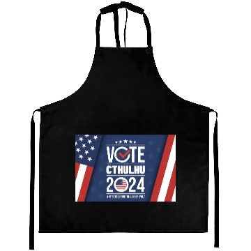 Discover Vote Cthulhu 2024 - Why Settle for the lesser evil Aprons