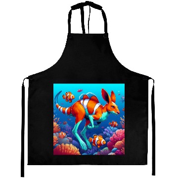 Discover The kangaroo-clown fish Aprons