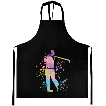 Discover Golfer Colorsplash Kids Miniature Golf Aprons