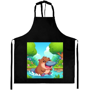Discover The hippo-platypus Aprons