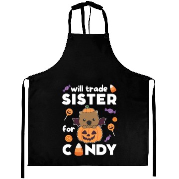 Discover Wombat Halloween Trade Sister For Candy Aprons