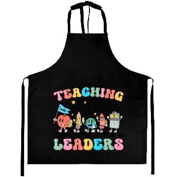 Discover Retro Teaching Future Leaders Groovy Teacher Back Aprons