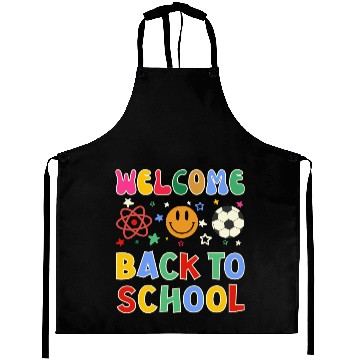 Discover Welcome Back to School Aprons