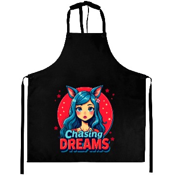 Discover Anime Girl with Cat Ears Aprons