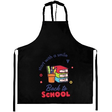 Discover Back to School - Start with a Smile Aprons