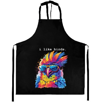 Discover I Like Birds Aprons