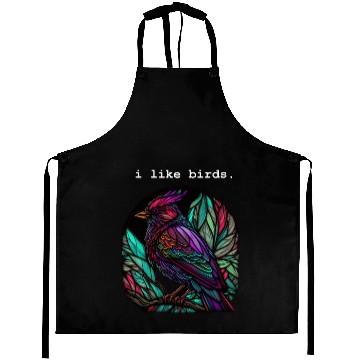 Discover I Like Birds Aprons