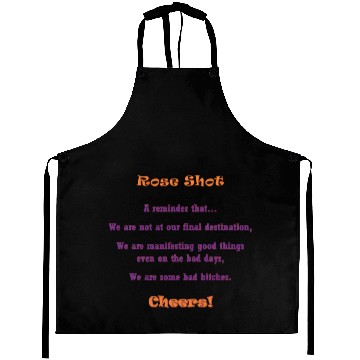 Discover The Rose Shot Aprons