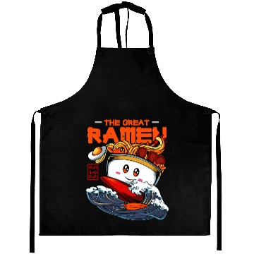 Discover Cute Great Ramen Bowl Japanese Noodles Aprons