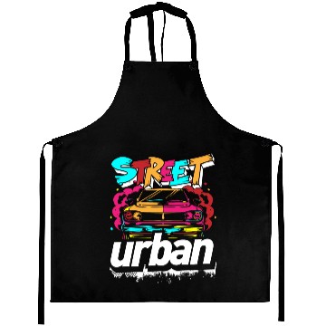 Discover Graffiti Sprayer Rap Cool Aprons