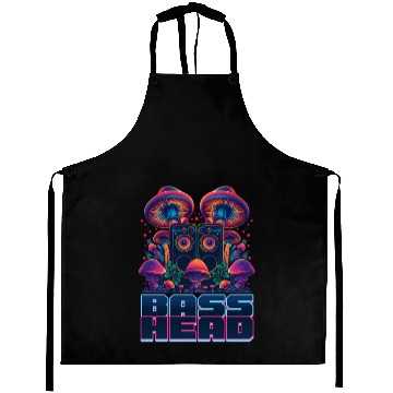 Discover EDM Festival Bass Head Aprons