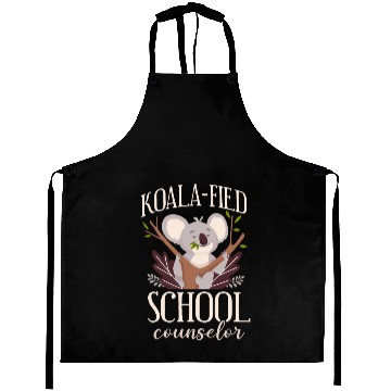 Discover School Counselor Koala Koala-Fied Aprons