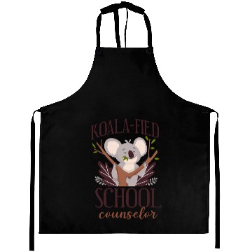 Discover School Counselor Koala Koala-Fied Aprons