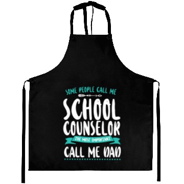 Discover School Counselor Dad Some People Aprons