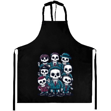 Discover Back To School Skeletons Aprons