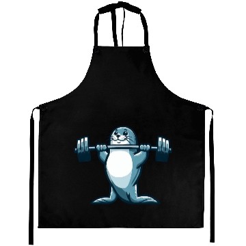 Discover Seal fitness workout gym barbells training Aprons