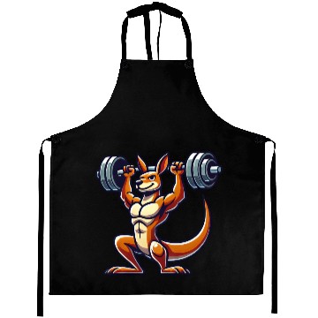 Discover Kangaroo barbell gym fitness workout training Aprons
