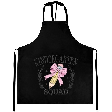 Discover Kindergarten Squad - Back to School Matching Aprons