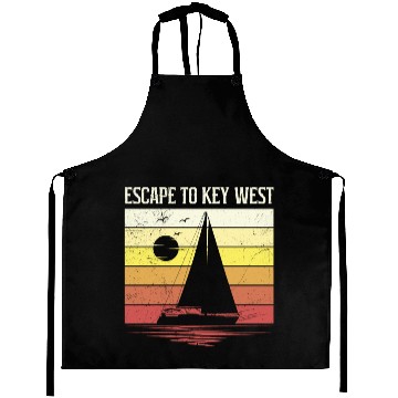 Discover Florida ESCAPE TO KEY-WEST Sailing Florida Aprons