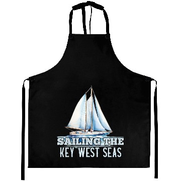 Discover West Keys SAILING THE KEY-WEST SEAS Sailor Aprons