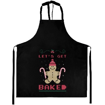 Discover Lets Get Baked Christmas Candy Holiday Aprons
