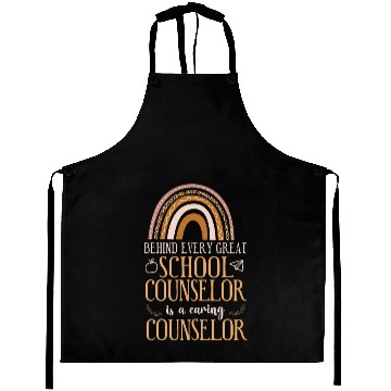 Discover School Counselor Rainbow Behind Aprons