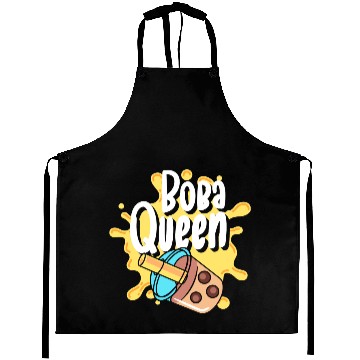 Discover Kawaii Milk Tea Tea Balls Aprons