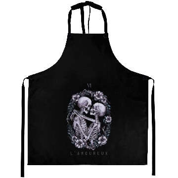 Discover VI The Lovers Tarot Card Classic Design Aprons