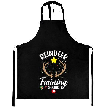Discover Christmas Running Reindeer Runner Training Squad Aprons