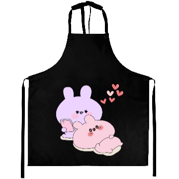 Discover Pink Chilling with Blue Aprons