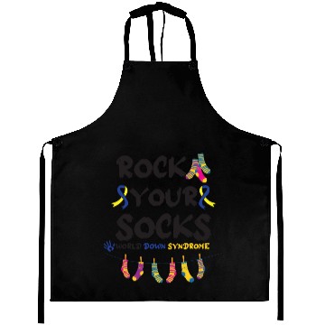 Discover World Down Syndrome Awareness T21 Homie Teacher Aprons