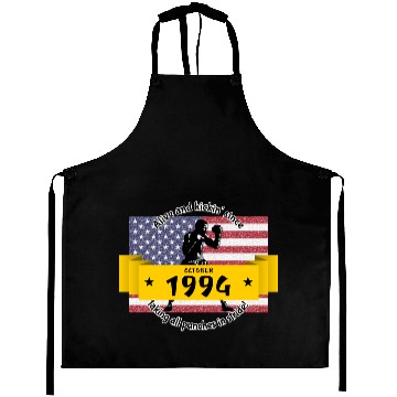 Discover 30th birthday Alive and kickin since 10/1994 Aprons