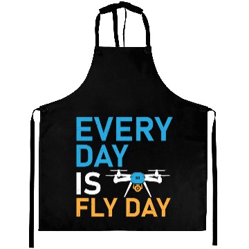 Discover Every Day Is Fly Day Drone Pilot RC Flight Aprons
