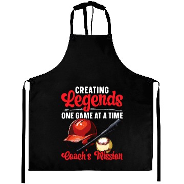 Discover baseball coach legends Aprons