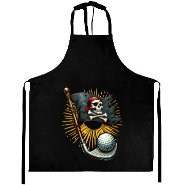 Discover Womens Let the Pirate Shenanigans Begin Golf Aprons