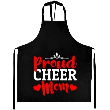 Discover Proud Cheer Mom Cheerleading Mommy Mother's Day Aprons