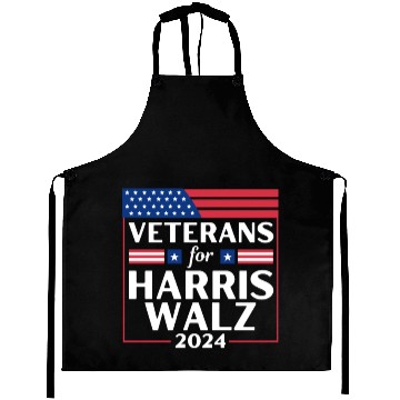 Discover Veterans For Harris Walz 2024 Aprons
