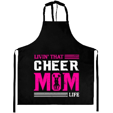 Discover Living Cheer Mom Life Cheerleading Mother's Day Aprons