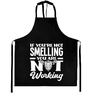 Discover If You Don't Smell, You Don't Work Aprons