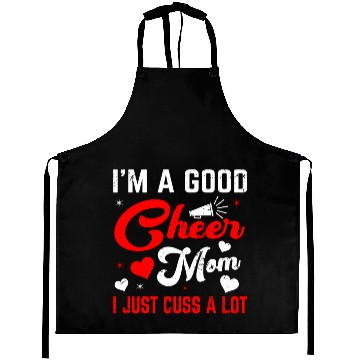 Discover A Good Cheer Mom Cheerleading Mommy Mother's Day Aprons
