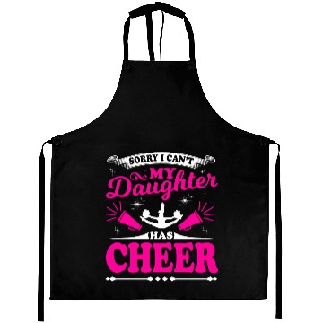 Discover My Daughter Cheer Mom Cheerleading Mother's Day Aprons