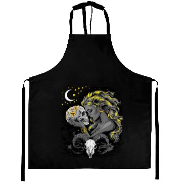 Discover The Witch Classic Halloween Design Aprons