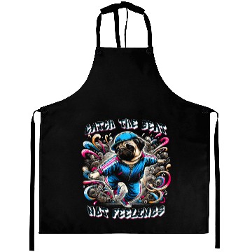 Discover Breakdancing B-boy Catch the Beat Aprons
