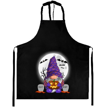 Discover Halloween Gnomes, Happy Halloween Aprons